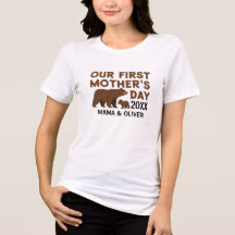 Benutzerdefiniertes Mama-und-Kind-T-Shirt