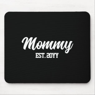 Benutzerdefiniertes Mami Est Jahr Personalisiertes Mousepad