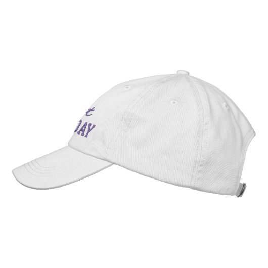 Benutzerdefiniertes Maskottchen oder Teamname für Bestickte Baseballkappe (Links)