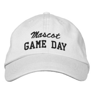 Benutzerdefiniertes Maskottchen oder Teamname für  Bestickte Baseballkappe
