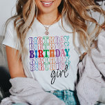 Benutzerdefiniertes Matching des Geburtstagspartma T-Shirt<br><div class="desc">Feiern Sie den Geburtstag extravaganza im Stil mit unserem Custom Matching Birthday Party Team Squad oder Crew T - Shirt. Das Rampenlicht steht auf dem Geburtstagsmädchen, und dieses Shirt ist der perfekte Weg, um ihr Gefühl als Königin an ihrem besonderen Tag zu vermitteln. Dieses Shirt mit dem Titel "Geburtstagskind" ist...</div>