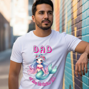 Benutzerdefiniertes Meerjungfrau-Minz-Vater-des-Ge T-Shirt