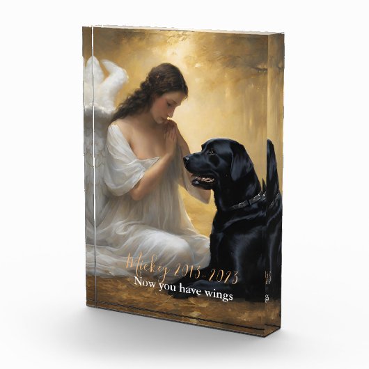 Benutzerdefiniertes Memorandum für das Black Lab H Fotoblock (Rechts)