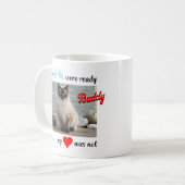Benutzerdefiniertes Memorial Cat oder Hund Kaffeetasse (Vorderseite Links)