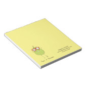 Benutzerdefiniertes Merkblatt für das Büro für Aug Notizblock (angewinkelt)