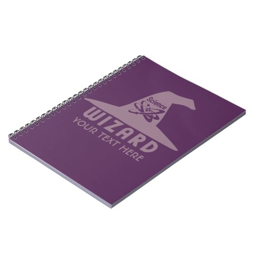Benutzerdefiniertes Merkbuch "Science Wizard" Notizblock (Linke Seite)