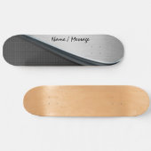 Benutzerdefiniertes Metalldesign 1 Skateboards (Horizontal)
