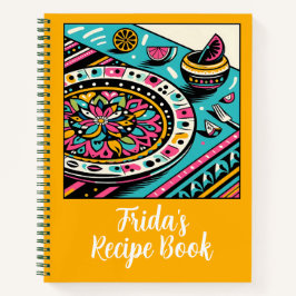 Benutzerdefiniertes mexikanisches Tischbuch Lebend Notizblock