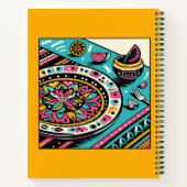 Benutzerdefiniertes mexikanisches Tischbuch Lebend Notizblock (Rückseite)