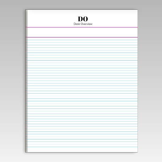 Benutzerdefiniertes Micro Extra Rulted Paper Notep Notizblock