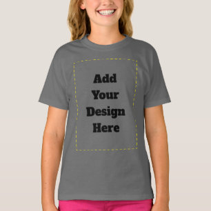 Benutzerdefiniertes minimales Design Foto oder Tex T-Shirt