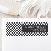 Benutzerdefiniertes minimales modernes Dot-Label (Insitu)