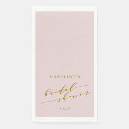 Benutzerdefiniertes Minimalistisches elegantes ros Serviette