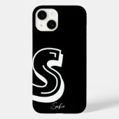 Benutzerdefiniertes Minimalistisches FALLTELEFON Case-Mate iPhone Hülle (Rückseite)