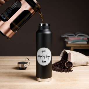 Benutzerdefiniertes Minimalistisches Firmenlogo Trinkflasche