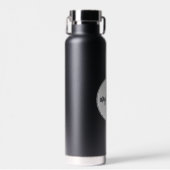 Benutzerdefiniertes Minimalistisches Firmenlogo Trinkflasche (Vorne)