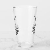 Benutzerdefiniertes Minimalistisches Golf Club Log Glas (Links)