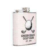 Benutzerdefiniertes minimalistisches Golfschläger- Flachmann (Rechts)