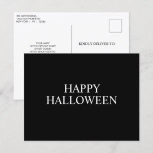 Benutzerdefiniertes minimalistisches klassisches F Postkarte