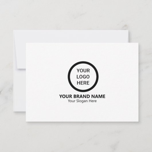 Benutzerdefiniertes Minimalistisches, modernes Mar Dankeskarte (Rückseite)