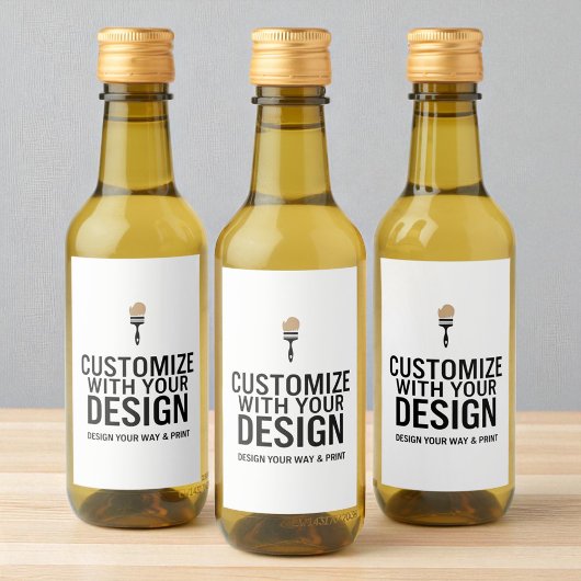 Benutzerdefiniertes minimalistisches personalisier weinetikett