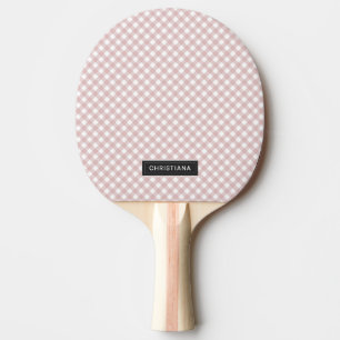 Benutzerdefiniertes Minimalistisches rosa Farbmust Tischtennis Schläger