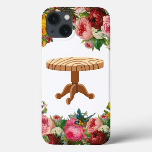 Benutzerdefiniertes Mit Monogramm iPhone 13 Fall - Case-Mate iPhone Hülle (Rückseite)