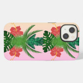 Benutzerdefiniertes Mit Monogramm iPhone 13 Fall, Hülle (Rückseite (Horizontal))