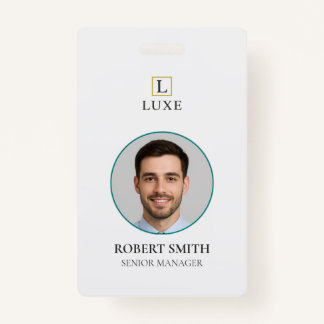 Benutzerdefiniertes Mitarbeiter-ID-Abzeichen mit F Ausweis