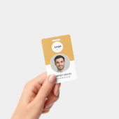 Benutzerdefiniertes Mitarbeiter-ID-Abzeichen mit F Ausweis (Handheld)