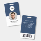 Benutzerdefiniertes Mitarbeiter-ID-Abzeichen mit F Ausweis (Front & Back)