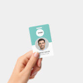 Benutzerdefiniertes Mitarbeiter-ID-Abzeichen mit F Ausweis (Handheld)