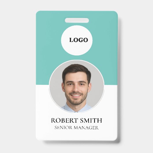 Benutzerdefiniertes Mitarbeiter-ID-Abzeichen mit F Ausweis (Front)