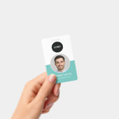 Benutzerdefiniertes Mitarbeiter-ID-Abzeichen mit F Ausweis (Handheld)