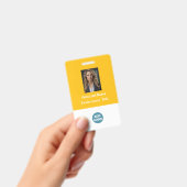 Benutzerdefiniertes Mitarbeiter-ID-Abzeichen - Nam Ausweis (Handheld)