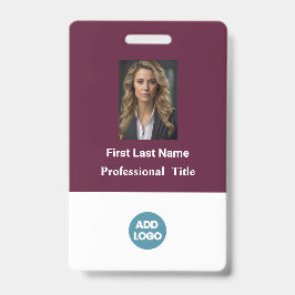 Benutzerdefiniertes Mitarbeiter-ID-Abzeichen - Nam Ausweis