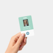 Benutzerdefiniertes Mitarbeiter-ID-Abzeichen - Nam Ausweis (Handheld)