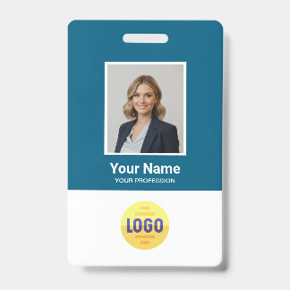 Benutzerdefiniertes Mitarbeiterfoto, Barcode, Logo Ausweis