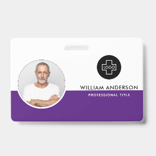 Benutzerdefiniertes Mitarbeiterfoto, Barcode, Logo Ausweis