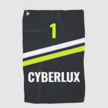 Benutzerdefiniertes modernes Cyber-Retro-Golf