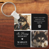 Benutzerdefiniertes modernes Foto für die Haustier Schlüsselanhänger (Vorderseite)