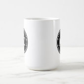 Benutzerdefiniertes modernes Geschäftslogo Markenk Kaffeetasse (Mittel)