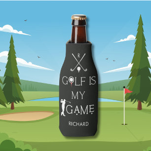 *Benutzerdefiniertes Modernes Golf ist mein Spiel Flaschenkühler