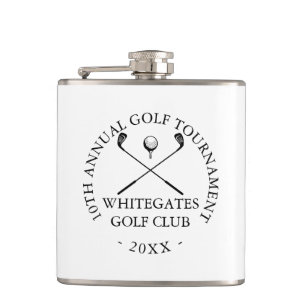 Benutzerdefiniertes modernes Golfclub-Turnier Flachmann