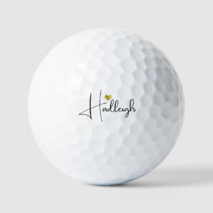 Benutzerdefiniertes modernes handgeschriebenes Skr Golfball