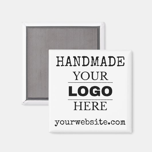 benutzerdefiniertes modernes Logo Geschäft brandge Magnet (Vorderseite/Rückseite)