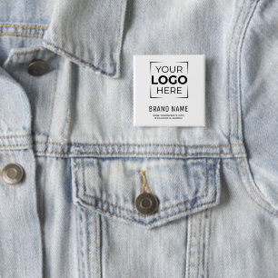 benutzerdefiniertes modernes Logo Geschäft gebrand Button