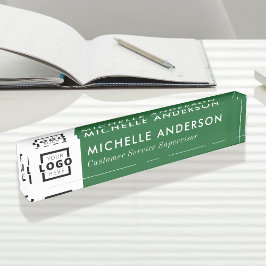 Benutzerdefiniertes, modernes Minimalistisches Fir Namensplakette