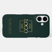Benutzerdefiniertes modernes minimalistisches Logo Case-Mate iPhone Hülle (Rückseite (Horizontal))