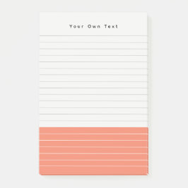 Benutzerdefiniertes, modernes Minimalistisches Man Post-it Klebezettel